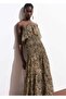Leopard Print Maxi Dress