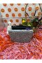 Stone-Decorated Crystal Evening Women's Bag Special Occasion Bag Gift - 7