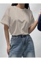 Women's Relaxed Cut Crew Neck Basic T-Shirt - 5