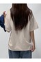 Women's Relaxed Cut Crew Neck Basic T-Shirt - 2