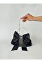 Bow and Pearl Portfolio Evening Dress Handbag - 2