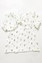 Girl's Pleated Shorts Skirt Muslin Shirt 2-Piece Set - 5