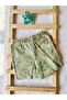 Tiger Head 100% Organic Cotton Waffle Baby Set of 2 – Top & Shorts - 3