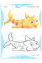 Learn and Color - Fish - 2