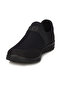 Black - Unisex Lightweight Soft Sole Laceless Daily Walking Sneakers - 2