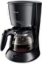 Drip Coffee Maker - 0.6L, Up to 7 Cups, Glass Jug, Auto Off function, Black - HD7432/20 - 2