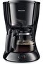 Drip Coffee Maker - 0.6L, Up to 7 Cups, Glass Jug, Auto Off function, Black - HD7432/20