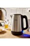 2200W Daily Collection Metal Kettle Silver and Black Hd9350/92