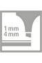 - İşaretleme Kalemi - swing cool - Sarı - 5