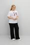 Women's Plus Size Ribbon Detailed Sequin Embroidered Tracksuit Set 8200-25 - 2