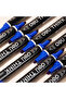Deli EU10130 Permanent Marker, Chisel Tip 1.5–5mm, Blue, 12PCS/Box – For Office & Industrial Use - 7