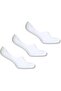 Tokyo Unisex 80% Cotton Ballerina Socks 3-Piece White - 2