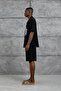 Men's Shirt Nmrc Floral Short Sleeve Black Oversize Printed Muslin - 5