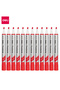 Deli EU00240 Whiteboard Marker Red 12pcs/box– ideal for office and classroom whiteboards