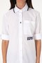 Women's White Long Sleeve Shirt 50299668-Vr013 - 6
