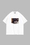 Kiki Look It's Me Printed Oversize Unisex White Tshirt