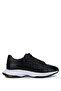 Men's Genuine Leather Black Sneakers & Sports Shoes