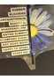 Iron-On Design Blue Daisy Transfer Printing Arma 22X20 cm - 3