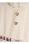 Ruffled Waist Scallop Baby Girl Dress - 2