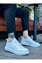 BA0307 BOA Thick High Sole Double Tape White Men's Shoes