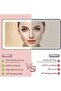 مرآة زينة للسيارة مزودة بحاجب شمس، مع 3 أوضاع إضاءة و80 مصباح LED، وبطارية ليثيوم قابلة لإعادة الشحن - 6