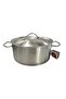 Gastro 28X12 cm Cacerola Steel Flattened Pot - 3