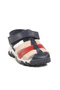 Navy Blue-Beige-Red Children's Sandals 173101 B