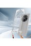 Xiaomi Redmi 14C 4g Compatible Case with Airbag and Attachable Strap Sys Snap Silicone Cover-Transparent - 5