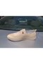 04 Black and White Genuine Leather Carik Balerina Rubber Lace-Up Orthopedic Women's Shoes - 3