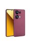 Poco M6 Pro 4g Case Sys Premier Silicone Cover - Dark Purple