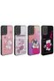 Galaxy A13 4g Case Sys Amas Silicone Cover with Shining Embossed Iconic Figure - Black - 7