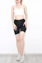 Short Leggings High Waist with Belt Diver Fabric - 2