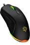Gaming Wired Mouse DPI 7200 with RGB Light - Black