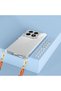 Xiaomi 14t Compatible Case with Airbag and Attachable Strap Sys Snap Silicone Cover - Transparent - 4