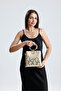 Gold Snake Patterned Ring Handle Chain Hand and Shoulder Women's Bag - 6