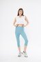 Blue Capri Below the Knee Women's Tights - Paloma - 5