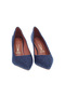 Vizzano Ladies Mid Heel Shoes Blue | Made In Brazil - 4