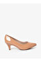 Ladies Low Heel Shoes Beige | Made In Brazil