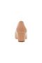 Ladies Low Heel Shoes Nude | Made In Brazil - 4