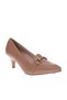 Ladies Low Heel Shoes Nude | Made In Brazil