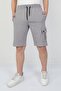 Boy's Summer Combed Cotton Sports Capri Shorts with Pockets - 2