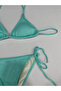 Women's Water Green Halter Tie Triangle Bikini Set Hzl25S-Lc5005 - 6