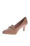 Ladies Low Heel Shoes Nude | Made In Brazil - 2
