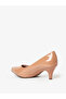Ladies Low Heel Shoes Beige | Made In Brazil - 3