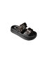 Akinalbella Black White Grey Women's Stoned Sea Pool Plage Casual Backstrap Slippers Heel Height 4