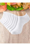 10 Pairs Plain Summer Booties Socks 10 Pack Women Men Unisex Economic Packs - 2