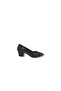 İzlife 362 Women's Platinum Lace Sparkly Blunt Toe Low Heel Evening Dress Shoes
