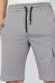 Boy's Summer Combed Cotton Sports Capri Shorts with Pockets - 4