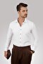 قميص رجالي ذو أزرار بيضاء اللون من Slimfit Gift Boxed - 7