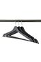 12 Pieces Wooden Look A Quality Plastic Clothes Hangers Fma08488 - 2
